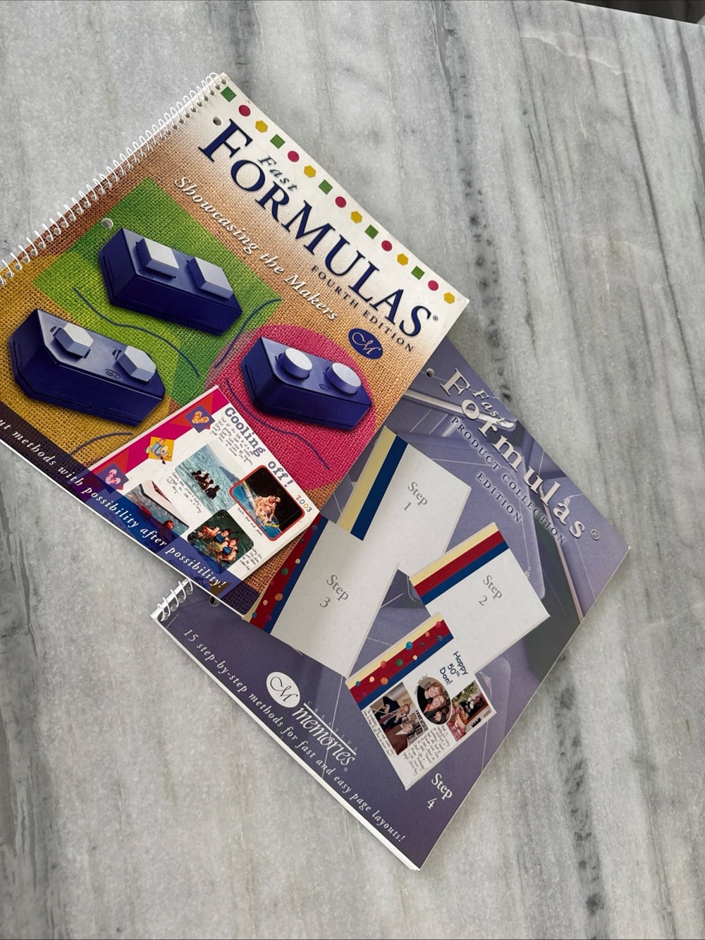 Creative Memories Fast Formulas Scrapbooking Layout Guide books
